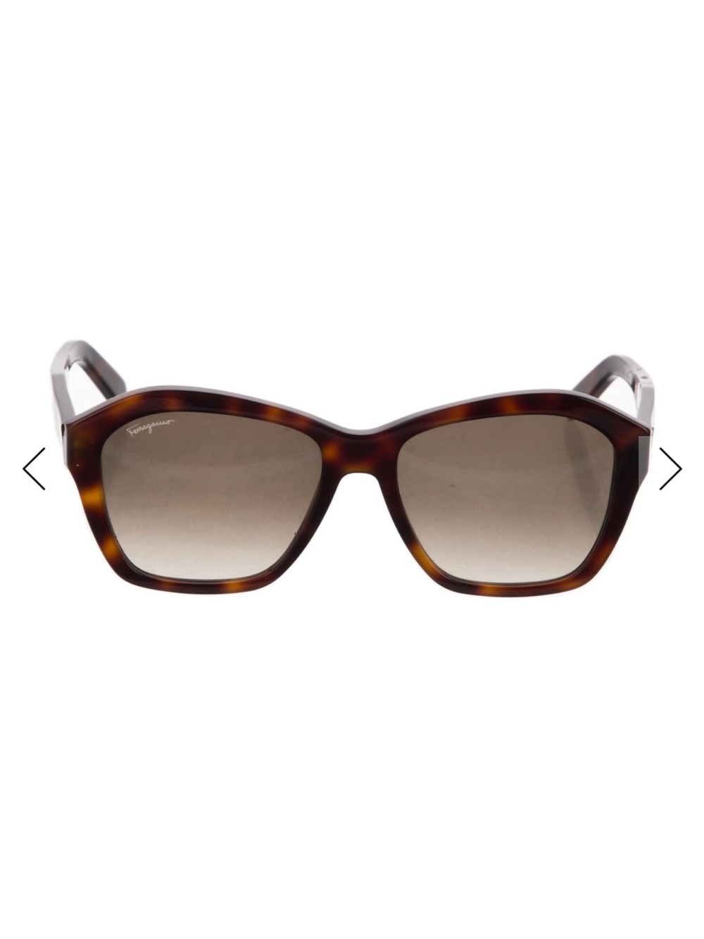Salvatore Ferragamo Women's Tortoiseshell Sunglasses - Brown Gradient